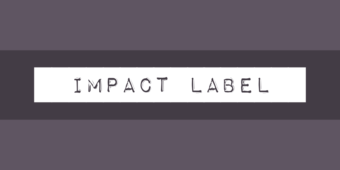 Fuente Impact Label